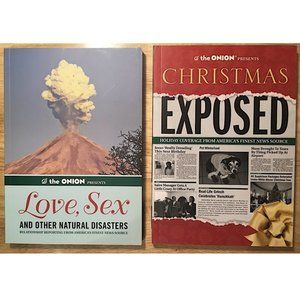 NWOT 2 Onion Books: Love & Sex + Christmas Exposed